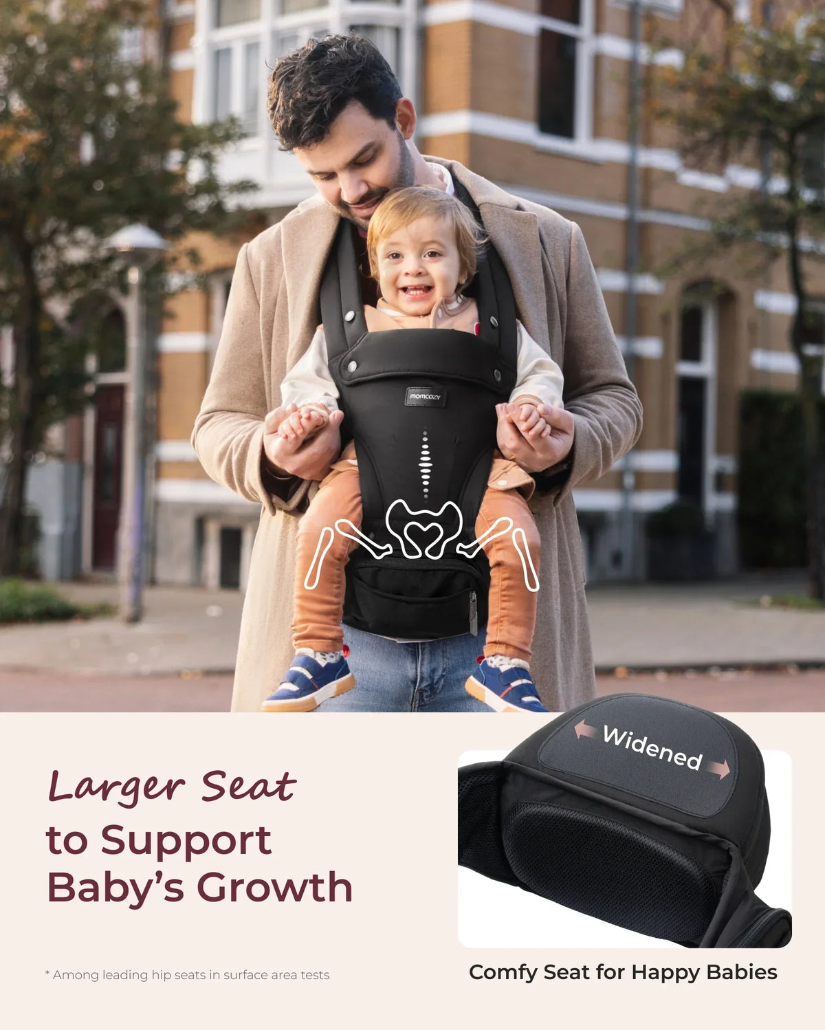 Move2Fit 2-in-1 Hip Seat Carrier