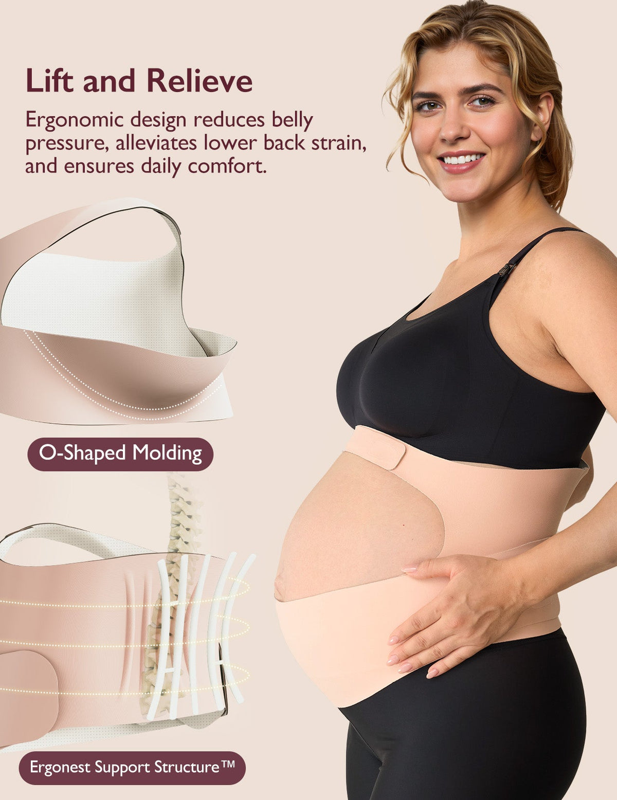 BumpEase Maternity Belly Band