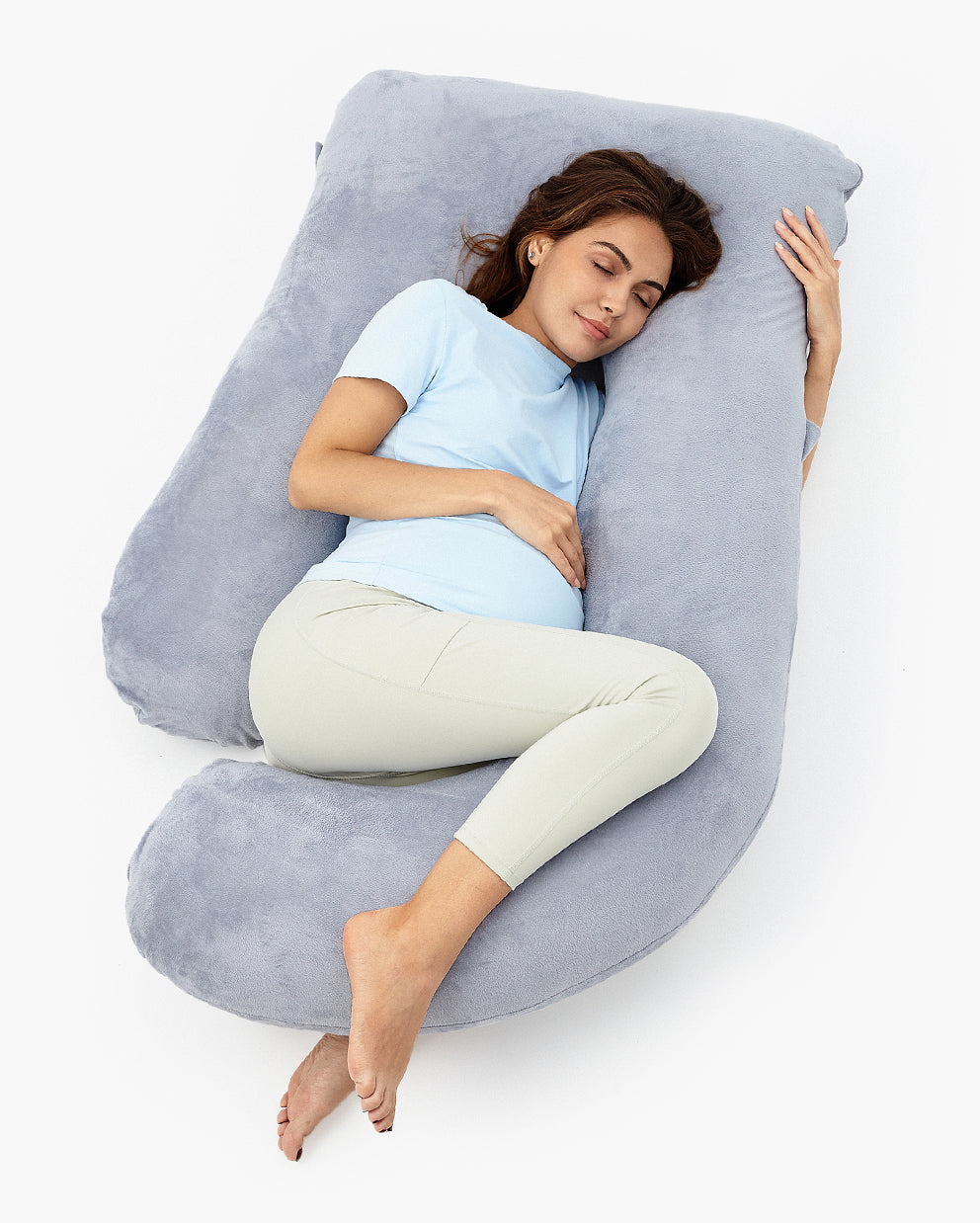 Huggable U-Shaped Pregnancy Pillow